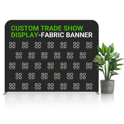 8' Pillowcase Backdrop Backwall Display Kit